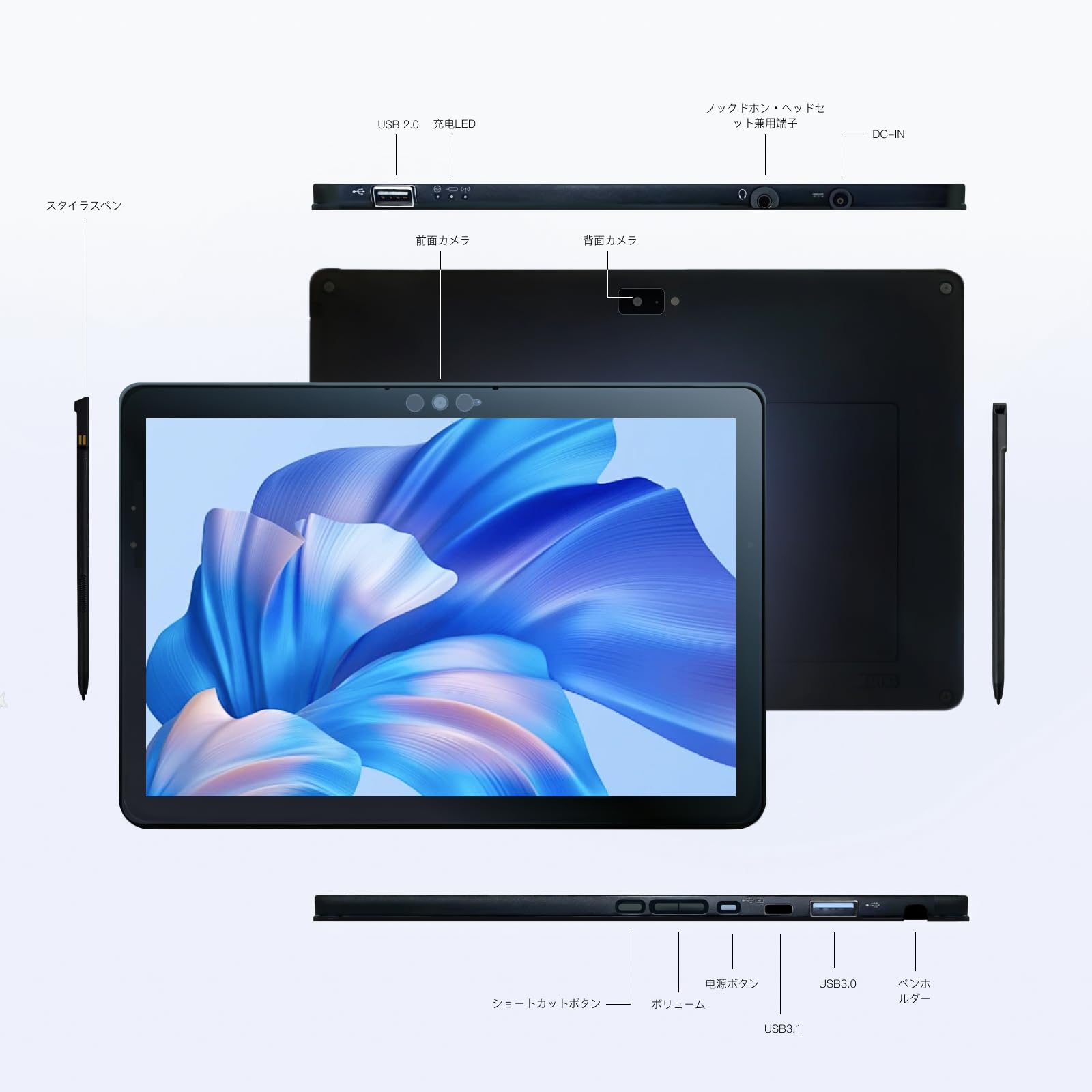 Amazon.co.jp: 富士通 タブレットPC V727 12.3型 intel Core第七世代